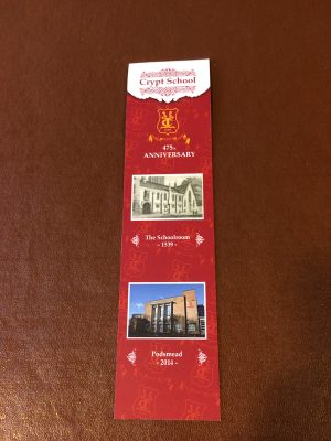 475th Anniversary book mark